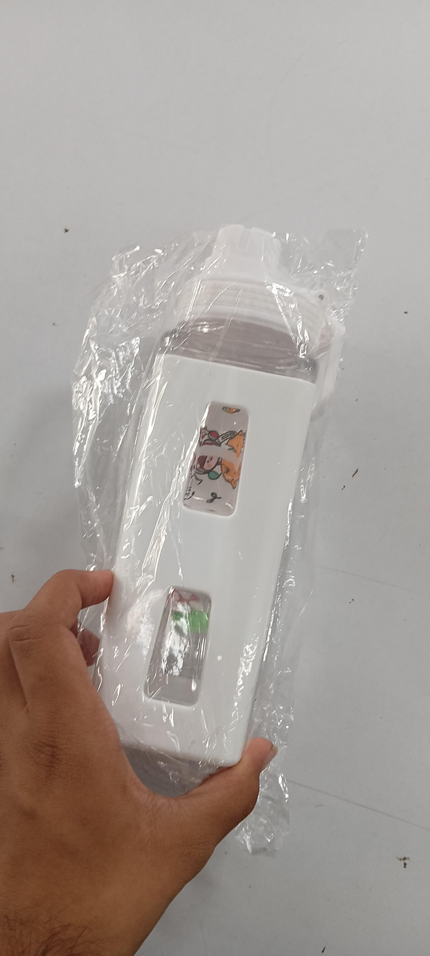 Kawaii Water Bottle with Lid and Straw