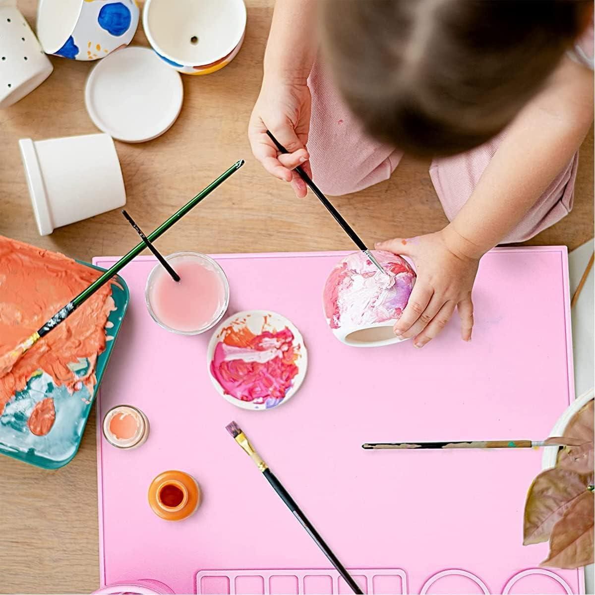 Silicone Craft Mat for Painting & Clay for Kids