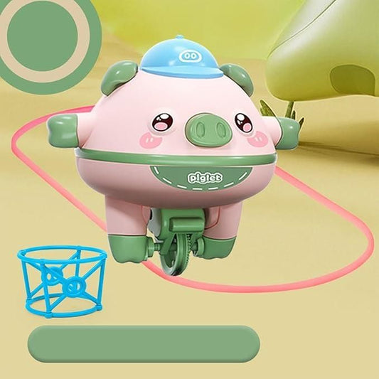 Tightrope Walking Tumbler Pig for Children