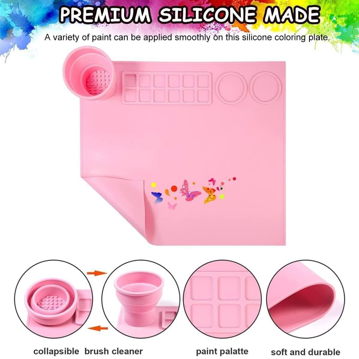 Silicone Craft Mat for Painting & Clay for Kids